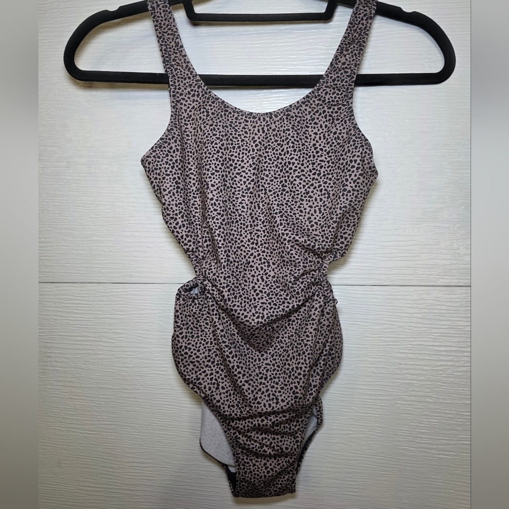 Zara Kids Leopard Print Swimsuit
